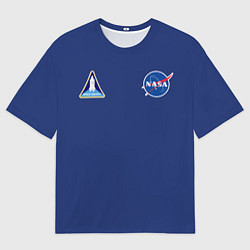 Футболка оверсайз мужская NASA: Special Form, цвет: 3D-принт