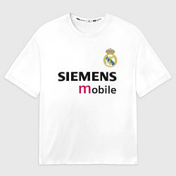 Футболка оверсайз мужская FC Real Madrid: Beckham Retro, цвет: 3D-принт