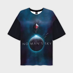 Мужская футболка оверсайз No Man’s Sky: Dark Space