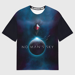 Футболка оверсайз мужская No Man’s Sky: Dark Space, цвет: 3D-принт