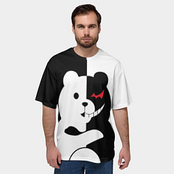 Футболка оверсайз мужская Monokuma Drae, цвет: 3D-принт — фото 2