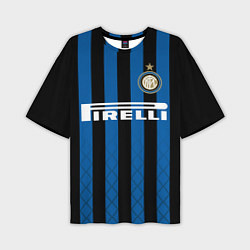 Футболка оверсайз мужская Inter: Icardi 18-19, цвет: 3D-принт