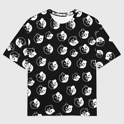 Футболка оверсайз мужская MONOKUMA, цвет: 3D-принт
