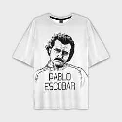 Мужская футболка оверсайз Pablo Escobar