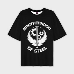 Мужская футболка оверсайз Brothood of Steel