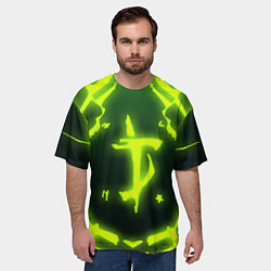 Футболка оверсайз мужская DOOM Covered, цвет: 3D-принт — фото 2
