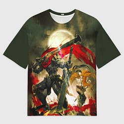 Футболка оверсайз мужская Momonga Narberal Gamma, цвет: 3D-принт