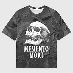 Мужская футболка оверсайз Memento Mori