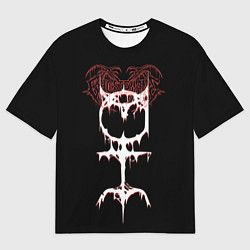 Футболка оверсайз мужская Ghostemane sign, цвет: 3D-принт