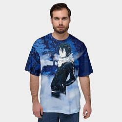Футболка оверсайз мужская Бездомный Бог, цвет: 3D-принт — фото 2
