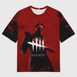 Мужская футболка оверсайз Dead by Daylight