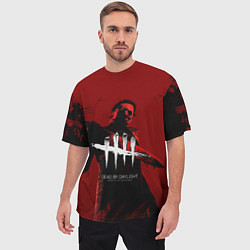 Футболка оверсайз мужская Dead by Daylight, цвет: 3D-принт — фото 2