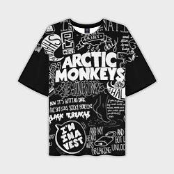 Футболка оверсайз мужская Arctic Monkeys: I'm in a Vest, цвет: 3D-принт