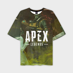 Футболка оверсайз мужская Apex Legends: Toxic Soldier, цвет: 3D-принт