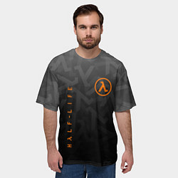 Футболка оверсайз мужская Half-Life, цвет: 3D-принт — фото 2