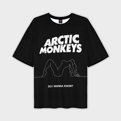 Мужская футболка оверсайз Arctic Monkeys: Do i wanna know?