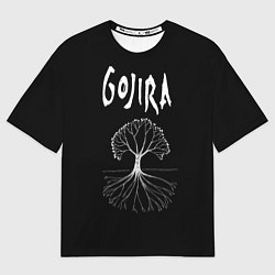 Футболка оверсайз мужская Gojira: Tree, цвет: 3D-принт