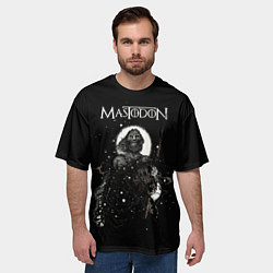 Футболка оверсайз мужская Mastodon: Death Came, цвет: 3D-принт — фото 2