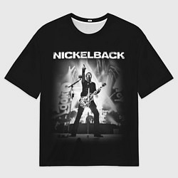 Футболка оверсайз мужская Nickelback Rock, цвет: 3D-принт