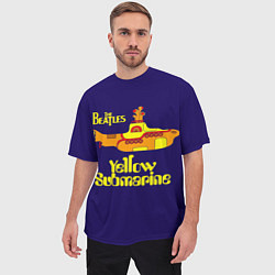 Футболка оверсайз мужская The Beatles: Yellow Submarine, цвет: 3D-принт — фото 2