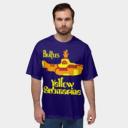 Футболка оверсайз мужская The Beatles: Yellow Submarine, цвет: 3D-принт — фото 2