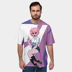 Футболка оверсайз мужская Академия, цвет: 3D-принт — фото 2