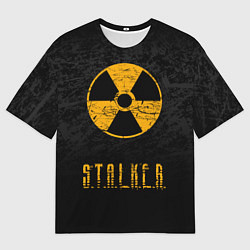 Мужская футболка оверсайз STALKER: Radioactive