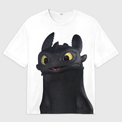 Мужская футболка оверсайз Черная фурия