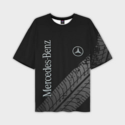 Футболка оверсайз мужская Mercedes AMG: Street Style, цвет: 3D-принт