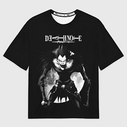 Мужская футболка оверсайз Тетрадь смерти