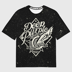 Футболка оверсайз мужская Deep Purple: Machine Head, цвет: 3D-принт
