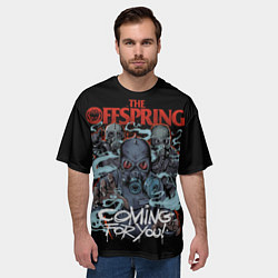 Футболка оверсайз мужская The Offspring: Coming for You, цвет: 3D-принт — фото 2