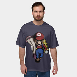 Футболка оверсайз мужская Mario Chad, цвет: 3D-принт — фото 2