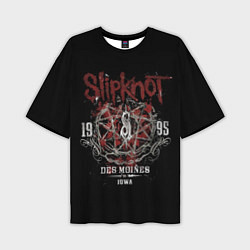 Мужская футболка оверсайз Slipknot 1995