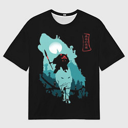 Футболка оверсайз мужская Princess Mononoke, цвет: 3D-принт