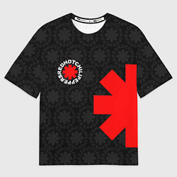 Футболка оверсайз мужская RED HOT CHILI PEPPERS, цвет: 3D-принт
