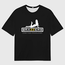 Футболка оверсайз мужская Brazzers casting producer, цвет: 3D-принт