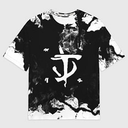 Мужская футболка оверсайз DOOM THE CRUCIBLE