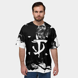 Футболка оверсайз мужская DOOM THE CRUCIBLE, цвет: 3D-принт — фото 2