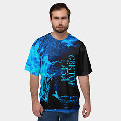 Футболка оверсайз мужская Сектор Газа, цвет: 3D-принт — фото 2