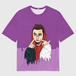 Мужская футболка оверсайз GONE Fludd