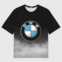 Футболка оверсайз мужская BMW, цвет: 3D-принт