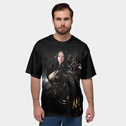 Футболка оверсайз мужская Lost ark girl, цвет: 3D-принт — фото 2