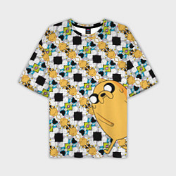 Мужская футболка оверсайз Jake Adventure Time