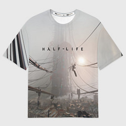Мужская футболка оверсайз HALF-LIFE