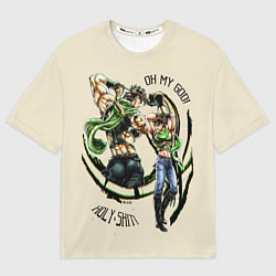 Футболка оверсайз мужская JoJo Bizarre Adventure, цвет: 3D-принт