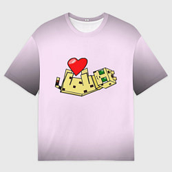 Мужская футболка оверсайз MINECRAFT