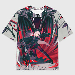 Мужская футболка оверсайз Arknights art