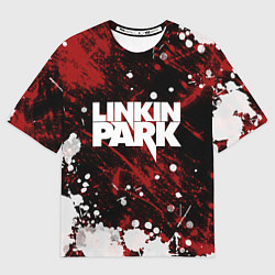 Футболка оверсайз мужская Linkin Park, цвет: 3D-принт