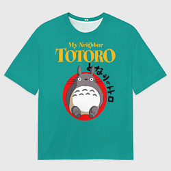 Футболка оверсайз мужская Totoro, цвет: 3D-принт